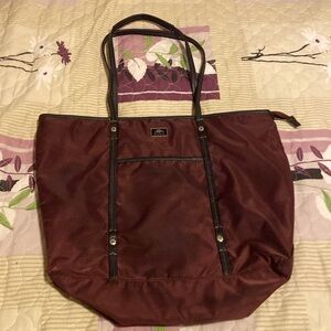 ROOTS73 Burgundy tote
